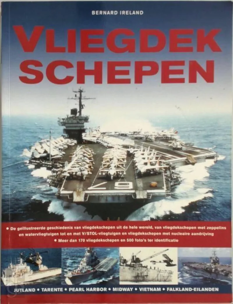 Vliegdekschepen fra Veltman – billede af bogen