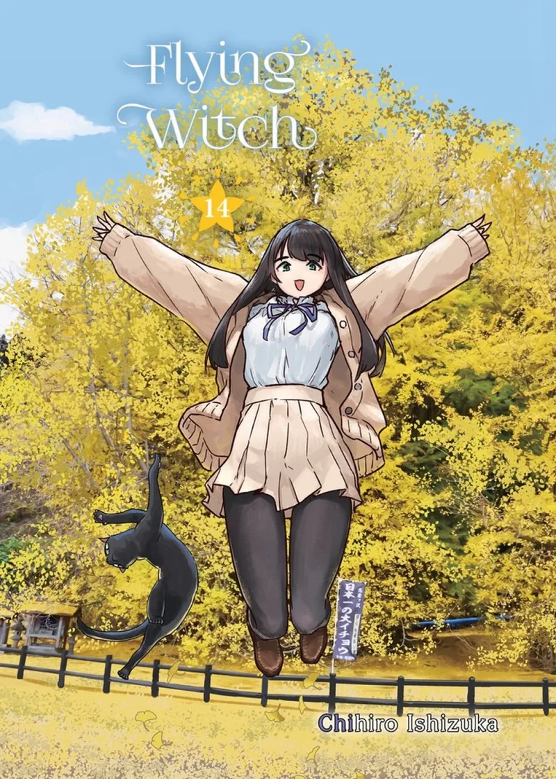 Flying Witch 14 de Vertical – photo du livre