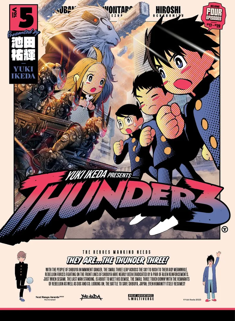 Thunder 3: Vol. 5 fra Vertical – billede af bogen