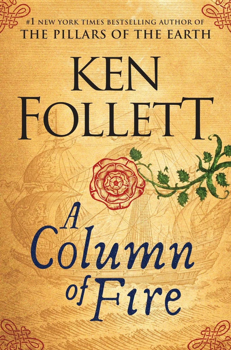 A Column of Fire de Viking – photo du livre