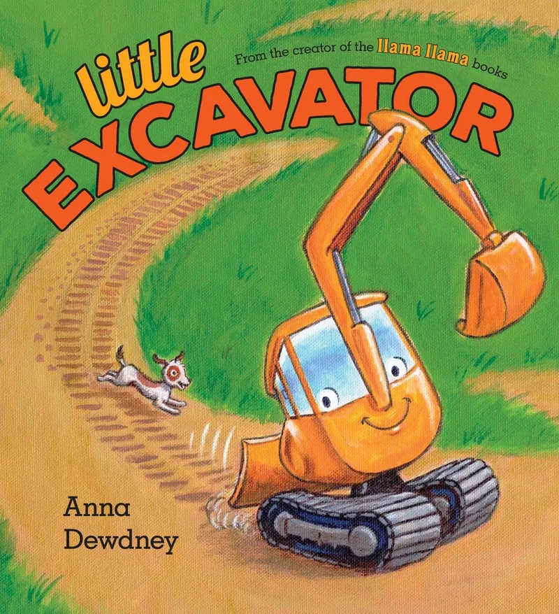 Little Excavator von Viking – Buchfoto
