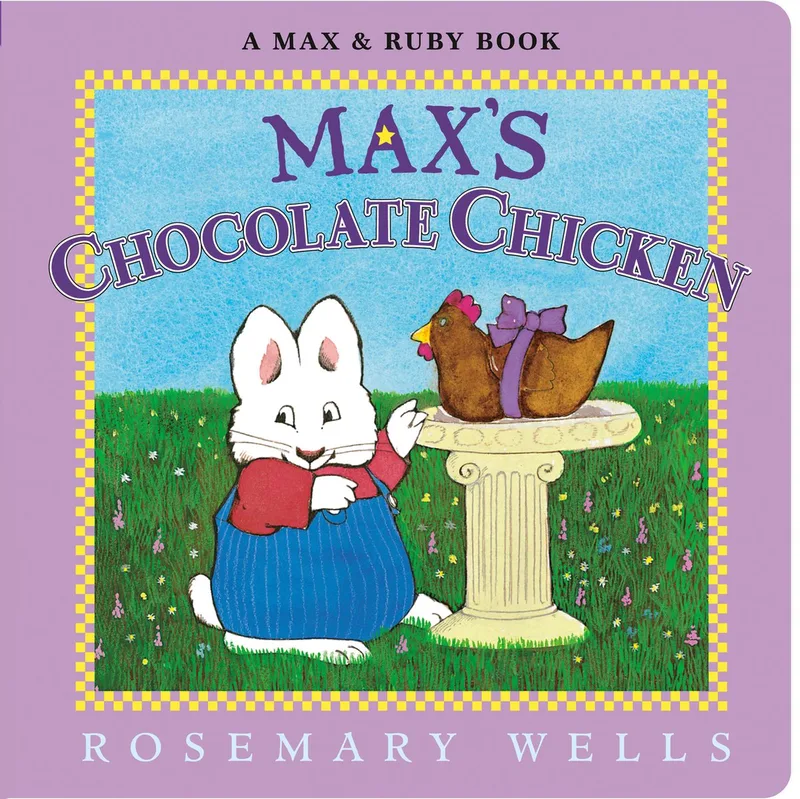 Max and Ruby- Max's Chocolate Chicken fra Viking – billede af bogen