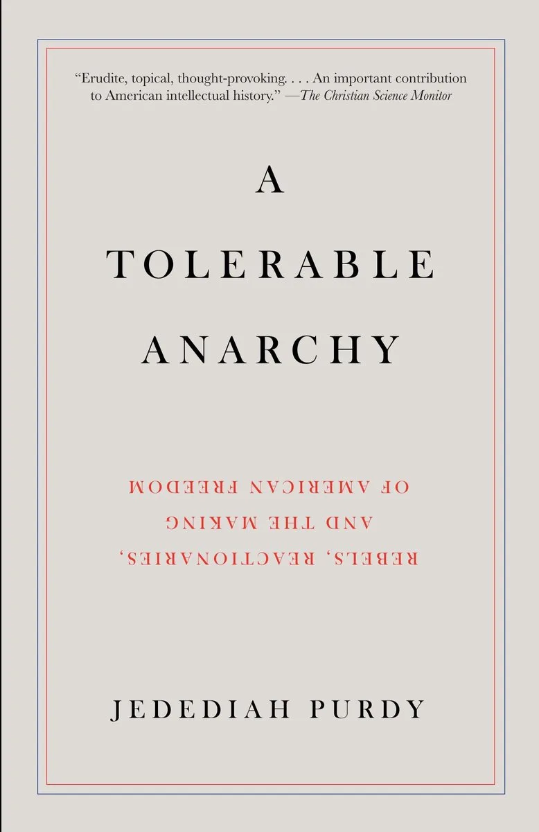A Tolerable Anarchy de Vintage – photo du livre
