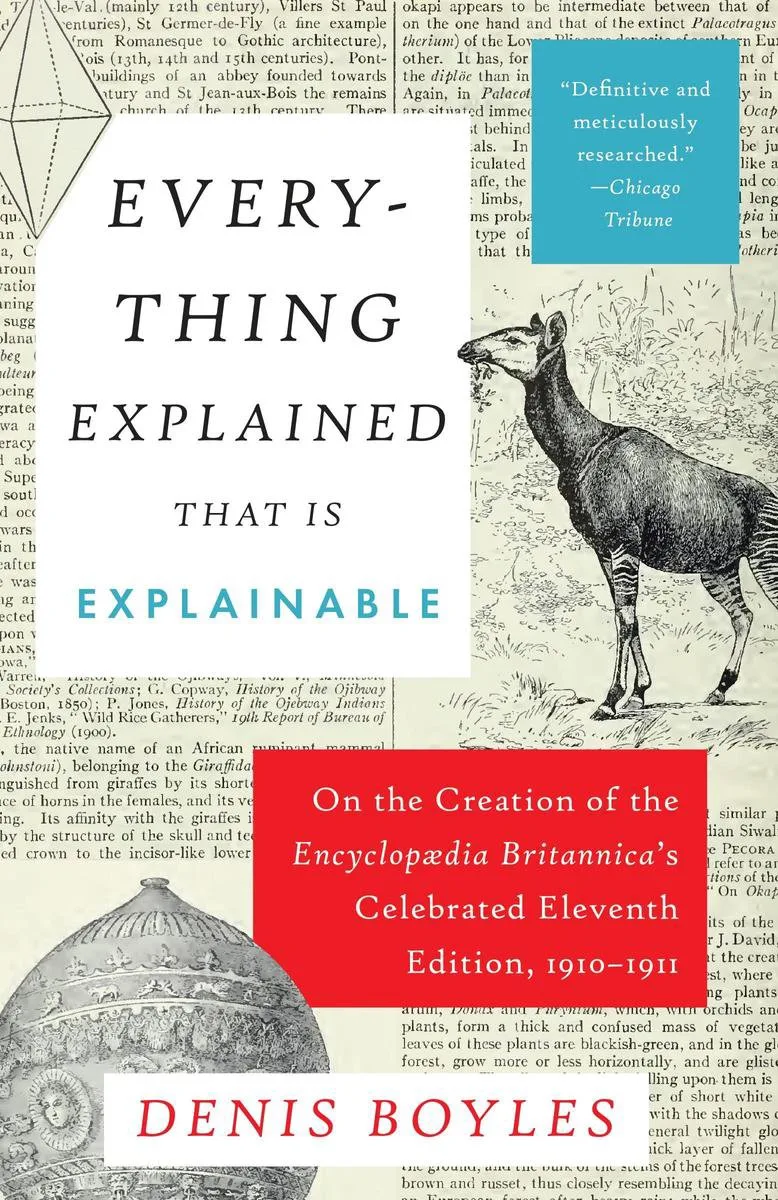 Everything Explained That Is Explainable de Vintage – photo du livre