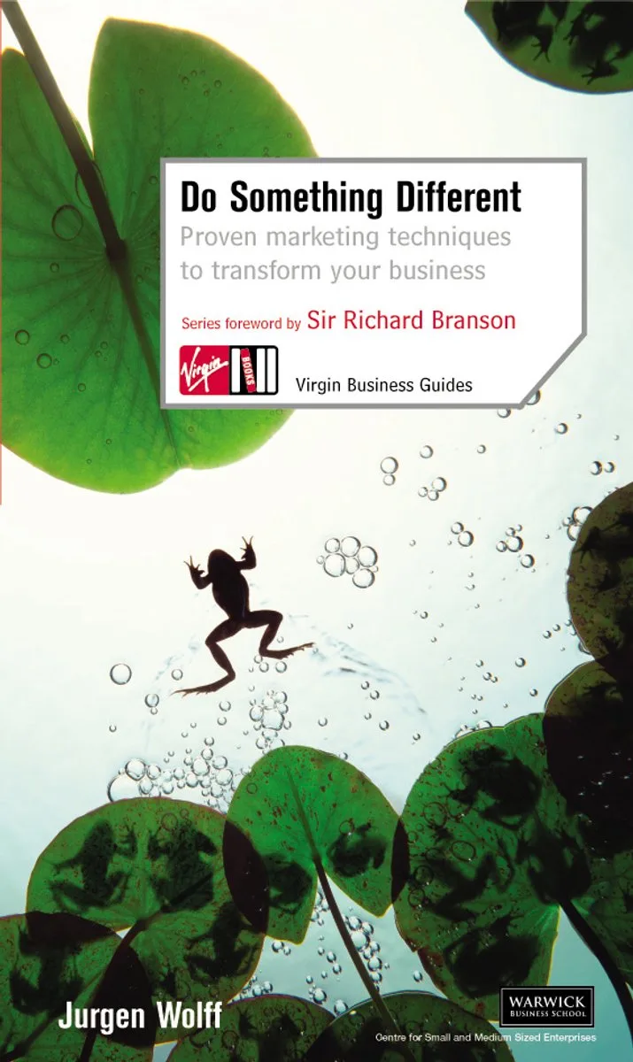 Do Something Different de Virgin Books – photo du livre