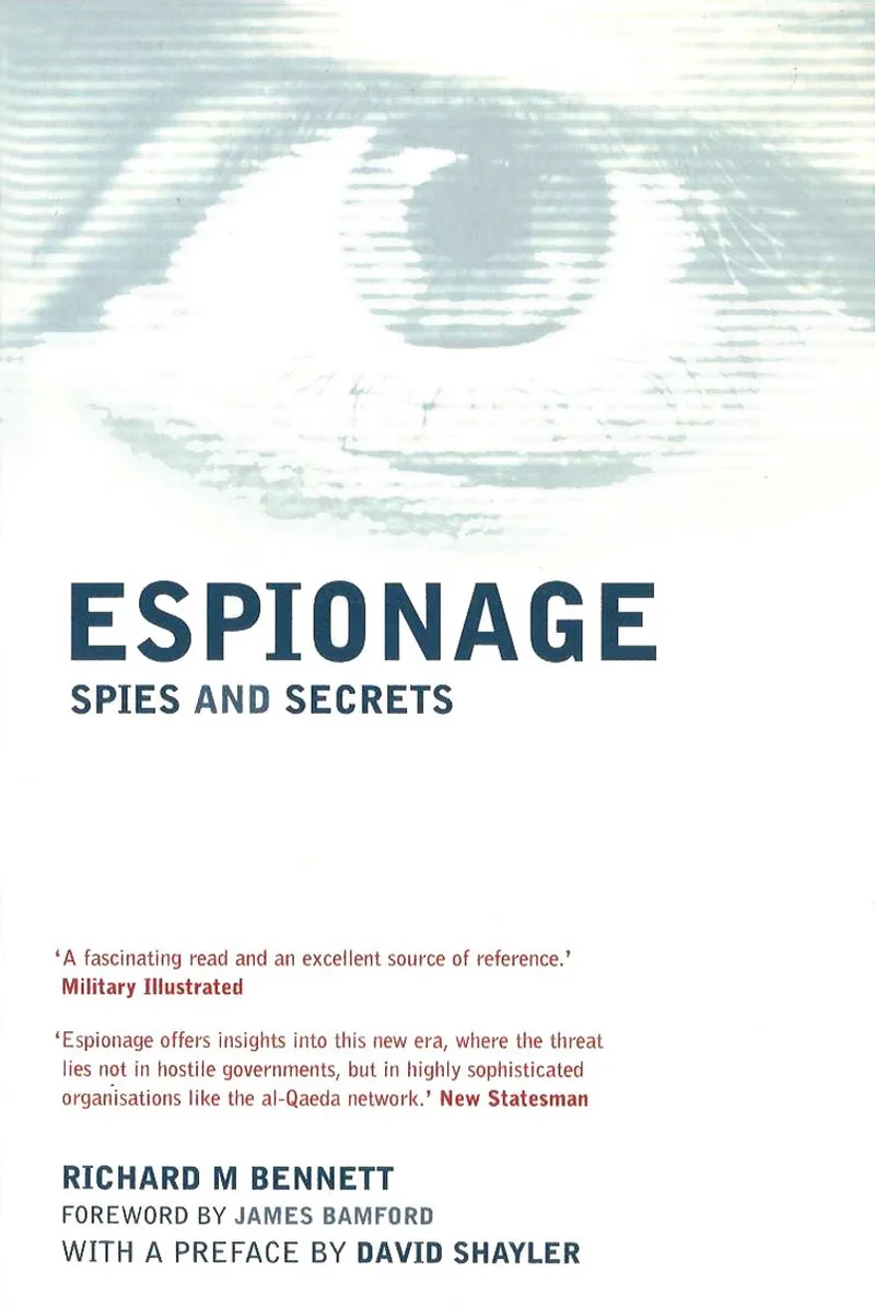 Espionage fra Virgin Books – billede af bogen