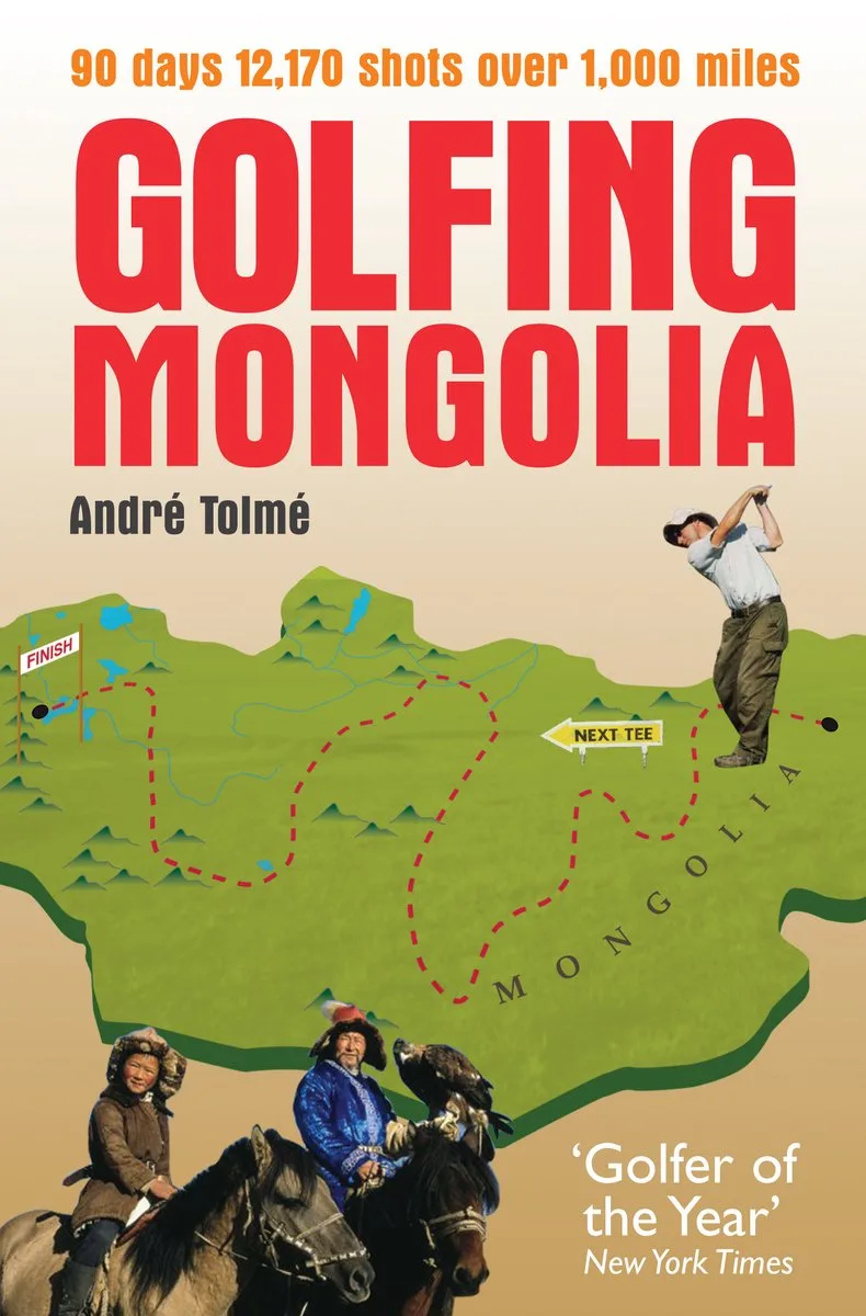 Golfing Mongolia de Virgin Books – photo du livre