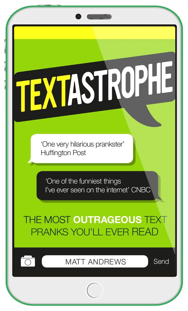 Textastrophe van Virgin Books – boekfoto