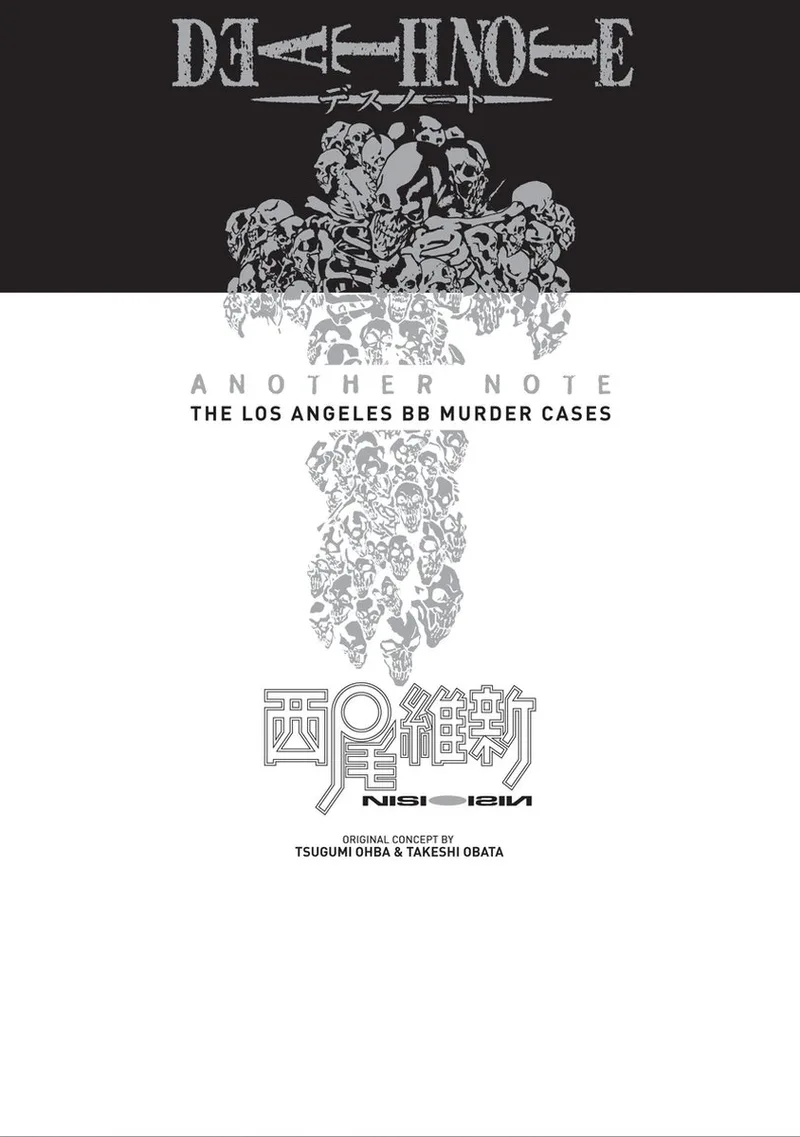 Death Note A Novel Another Note fra Viz Media – billede af bogen