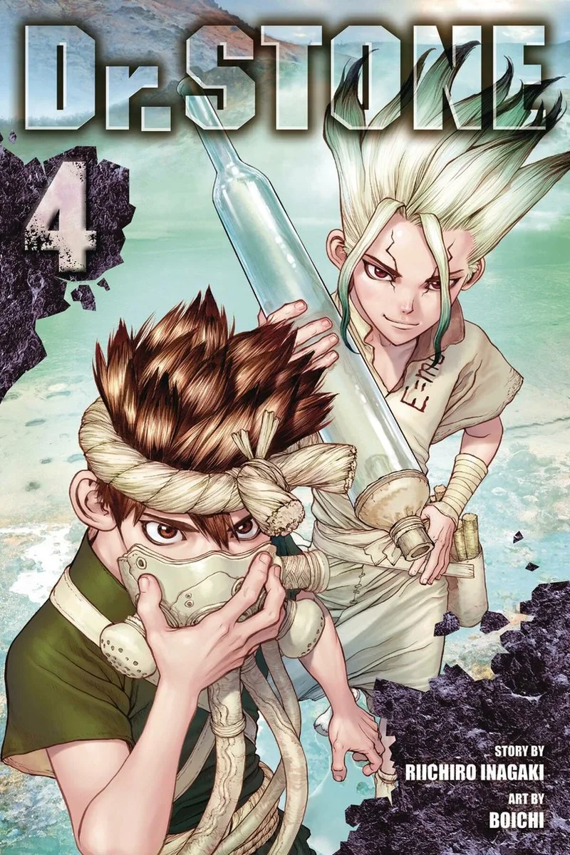 Dr. STONE, Vol. 4 von Viz Media – Buchfoto