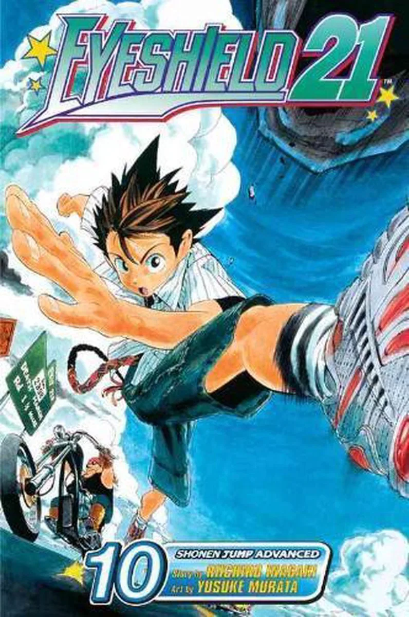 Eyeshield 21, Volume 10 von Viz Media – Buchfoto