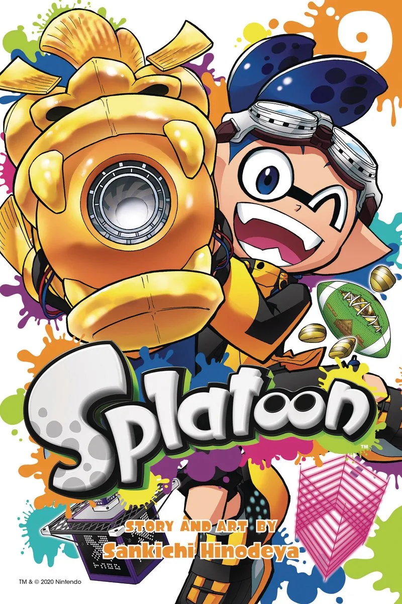 Splatoon Vol 9 von Viz Media – Buchfoto