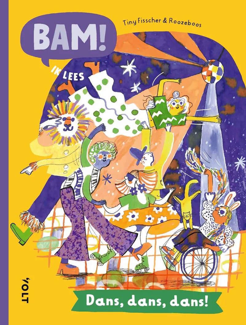 BAM! Ik lees - Dans, dans, dans! fra Volt – billede af bogen