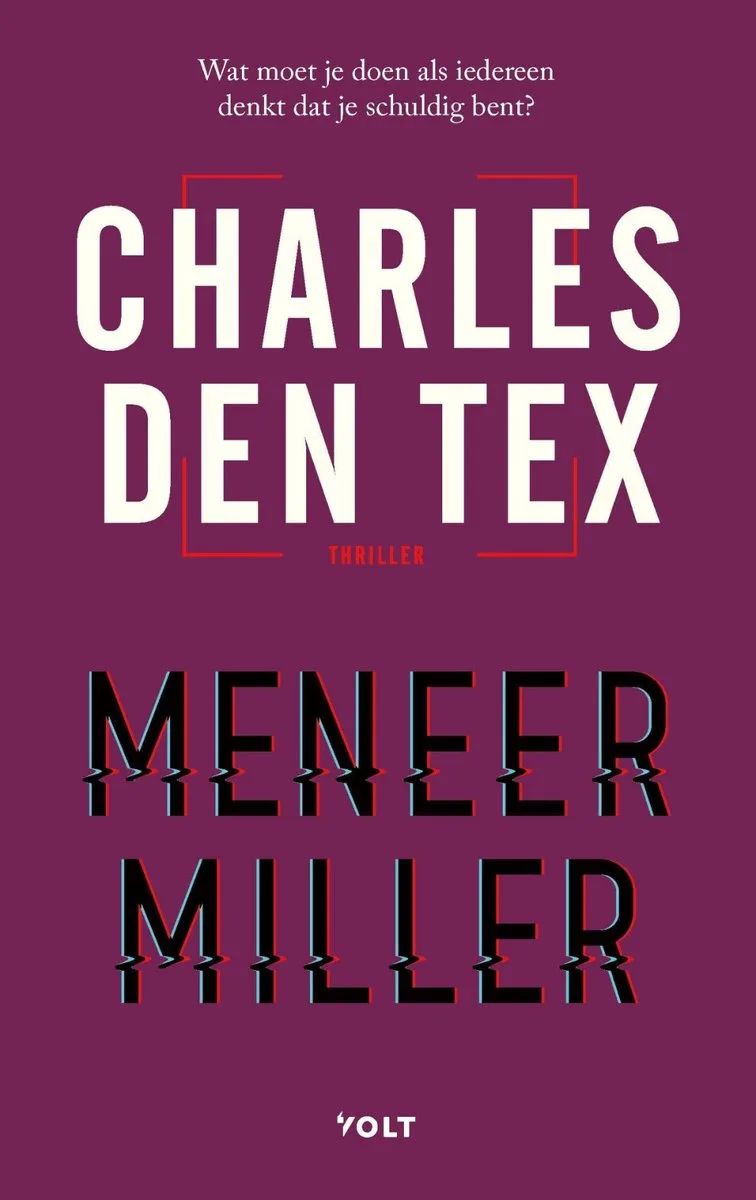 Bellicher-trilogie 1 - Meneer Miller von Volt – Buchfoto