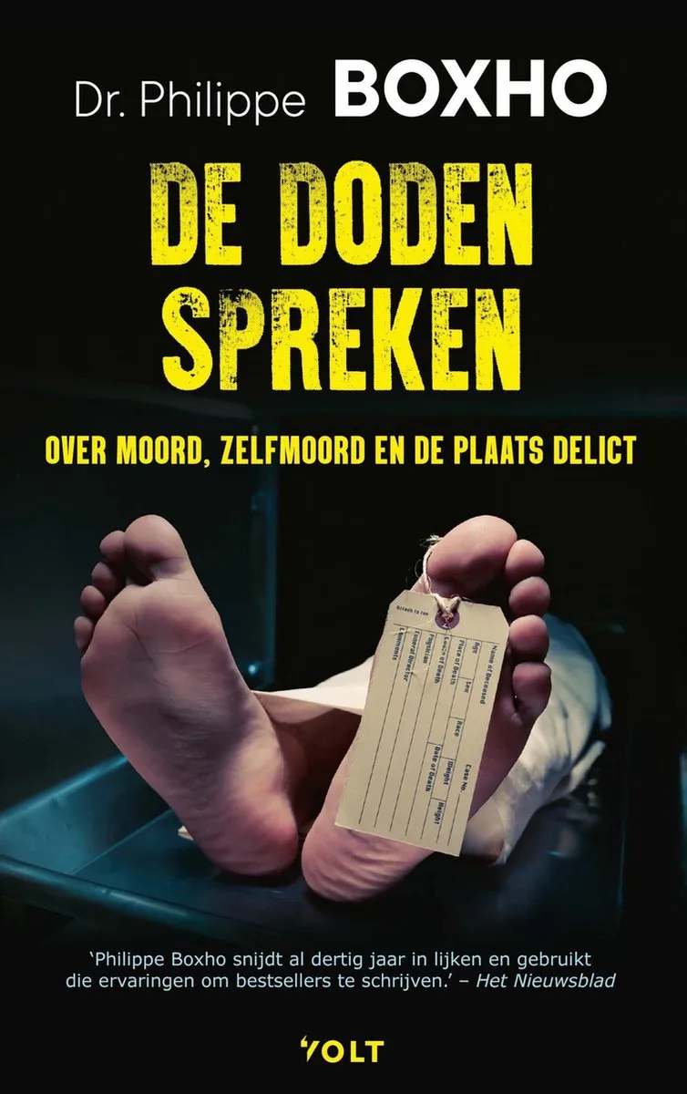 De doden spreken von Volt – Buchfoto