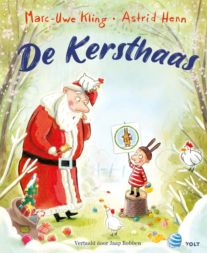 De Kersthaas von Volt – Buchfoto