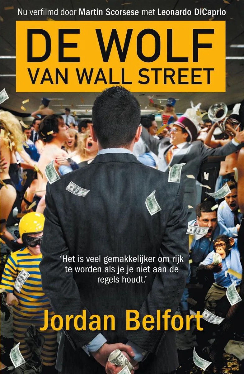 De wolf van wall street von Volt – Buchfoto