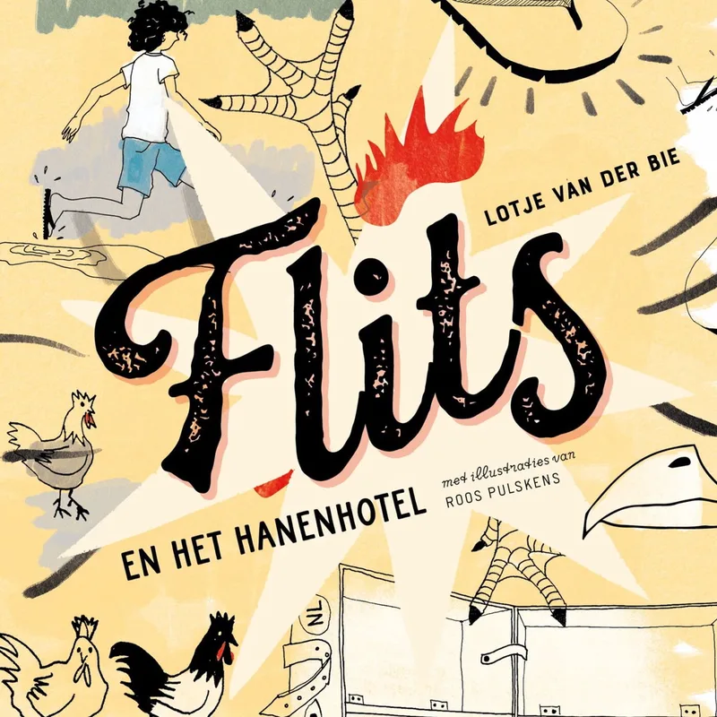 Flits en het hanenhotel von Volt – Buchfoto