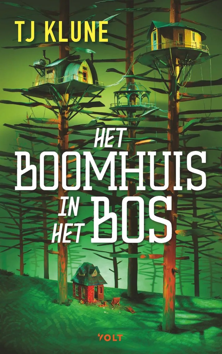 Het boomhuis in het bos fra Volt – billede af bogen
