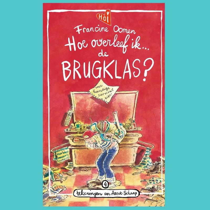 Hoe overleef ik de brugklas? von Volt – Buchfoto