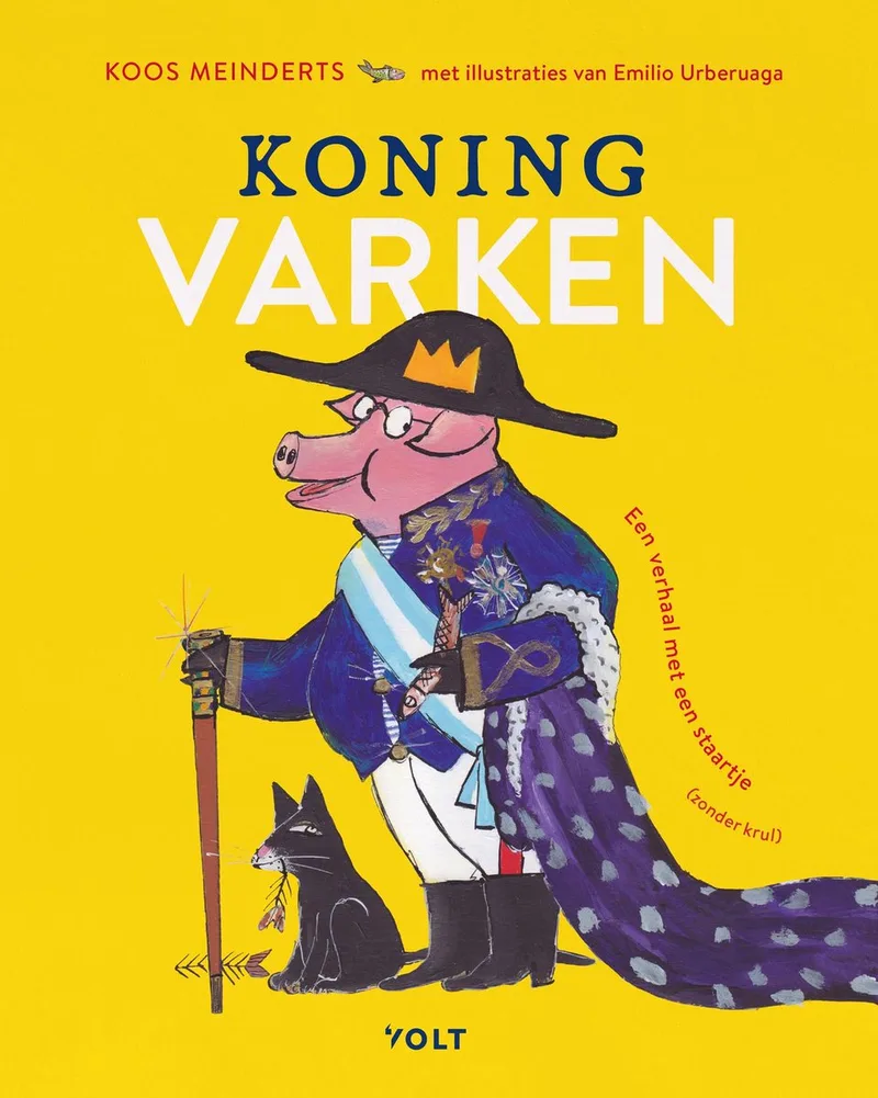 Koning varken van Volt – boekfoto