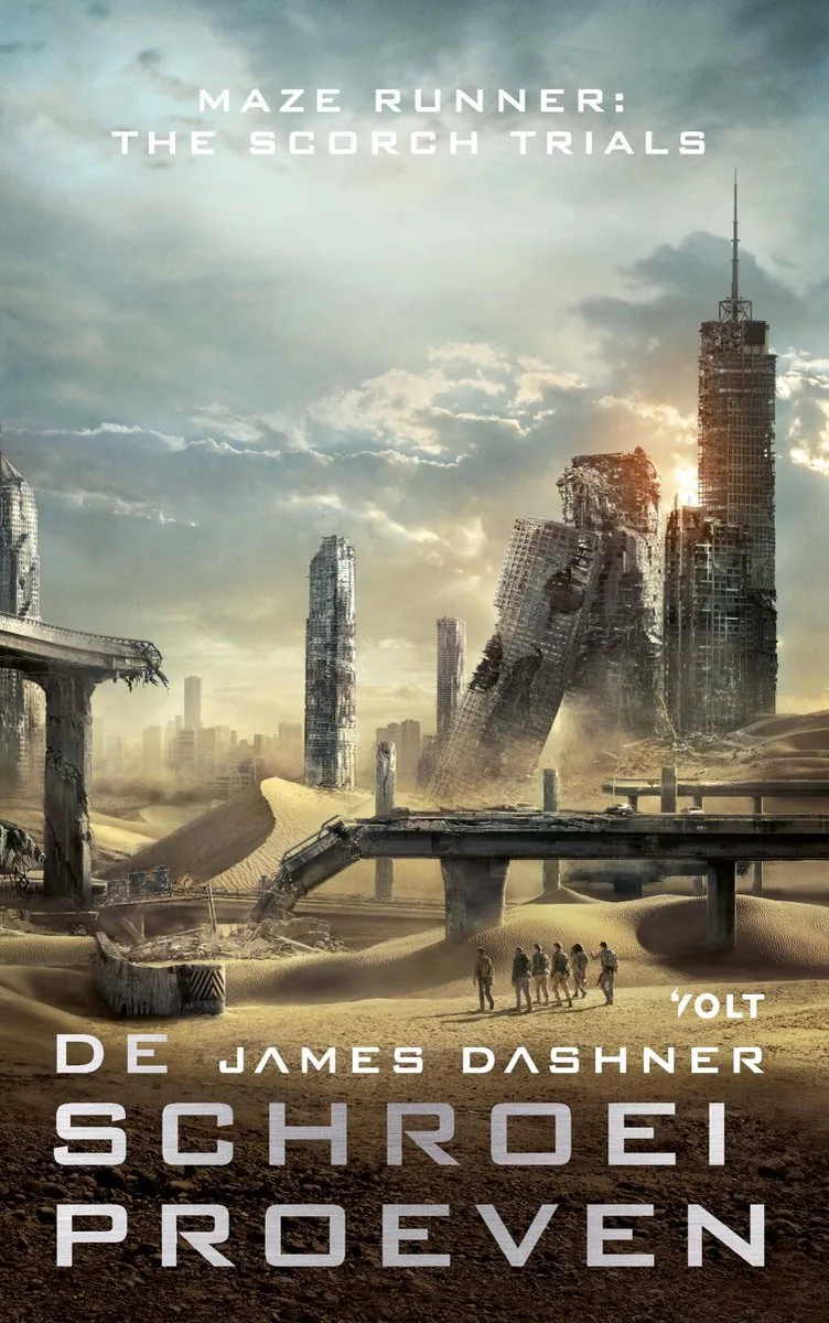 Labyrintrenner 2 - De Schroeiproeven von Volt – Buchfoto