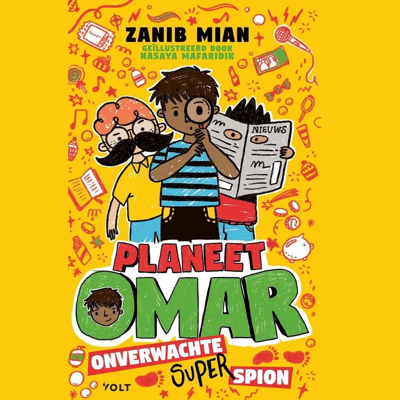 Onverwachte superspion von Volt – Buchfoto