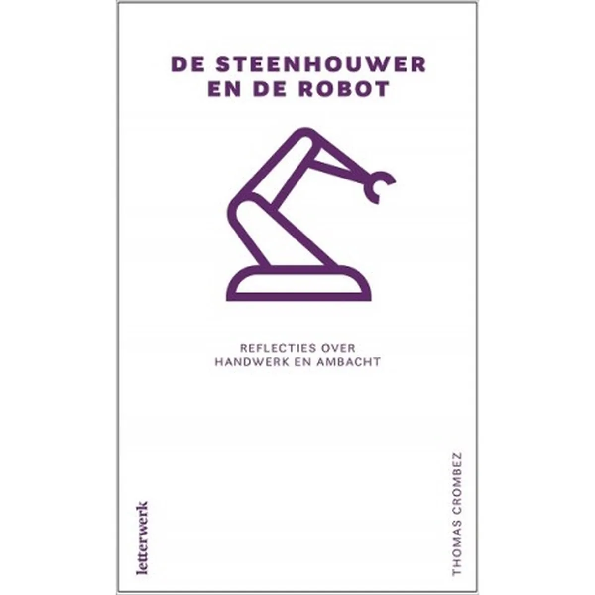 De steenhouwer en de robot von Vrijdag – Buchfoto