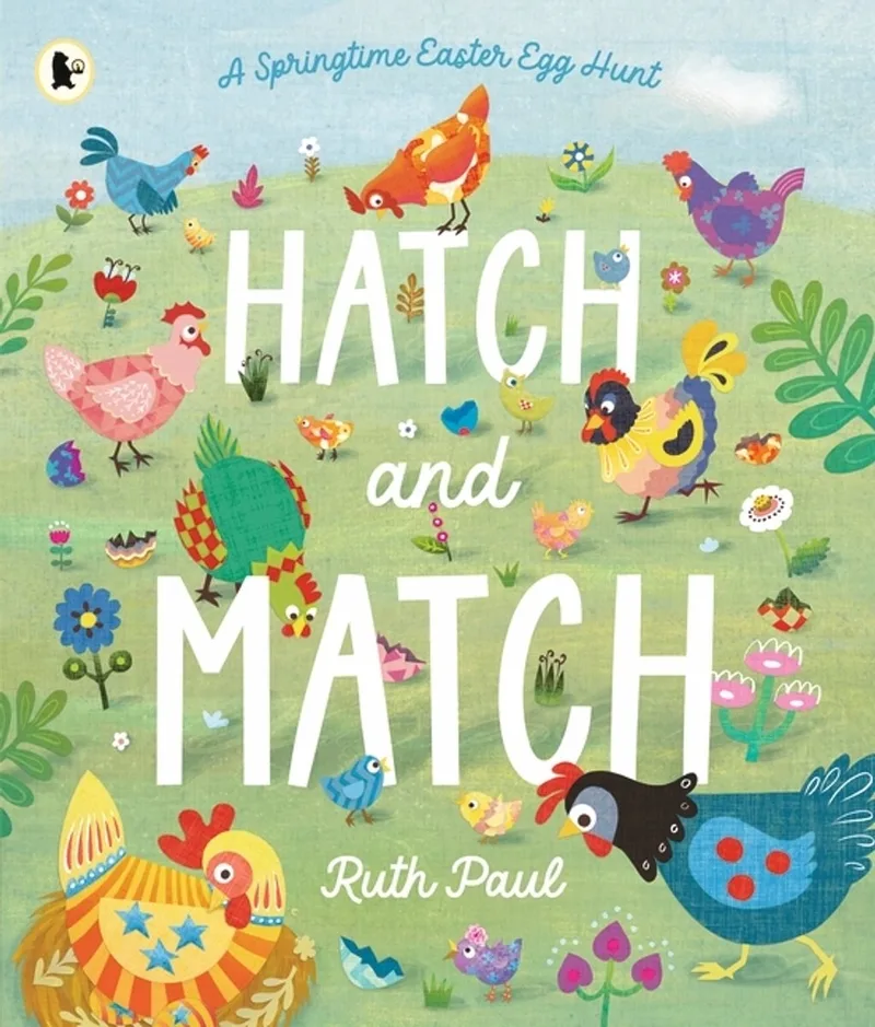 Hatch and Match: A Springtime Easter Egg Hunt von Walker Books – Buchfoto