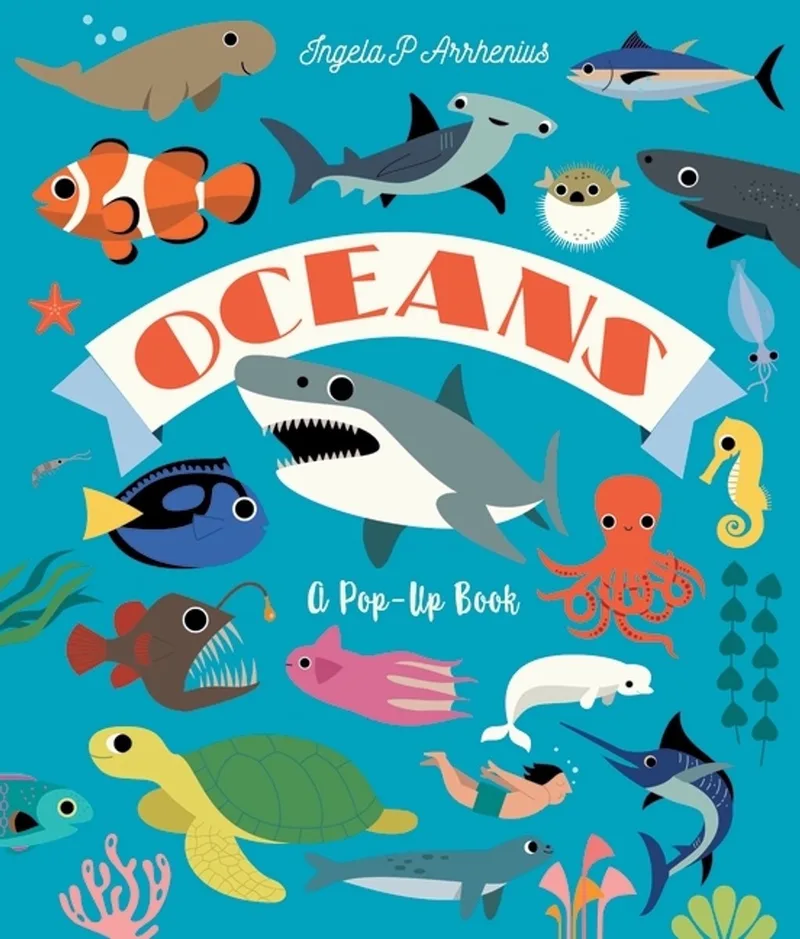 Interactive Environments- Oceans: A Pop-Up Book von Walker Books – Buchfoto
