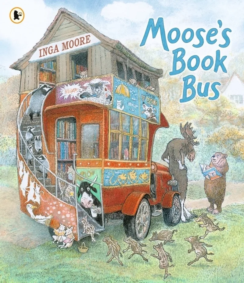 Moose's Book Bus von Walker Books – Buchfoto