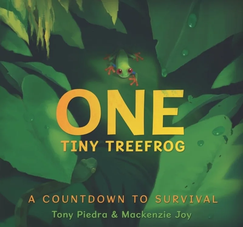 One Tiny Treefrog: A Countdown to Survival by Walker Books – book photo