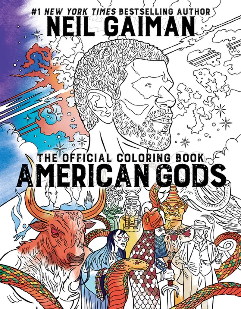 American Gods de William Morrow – photo du livre