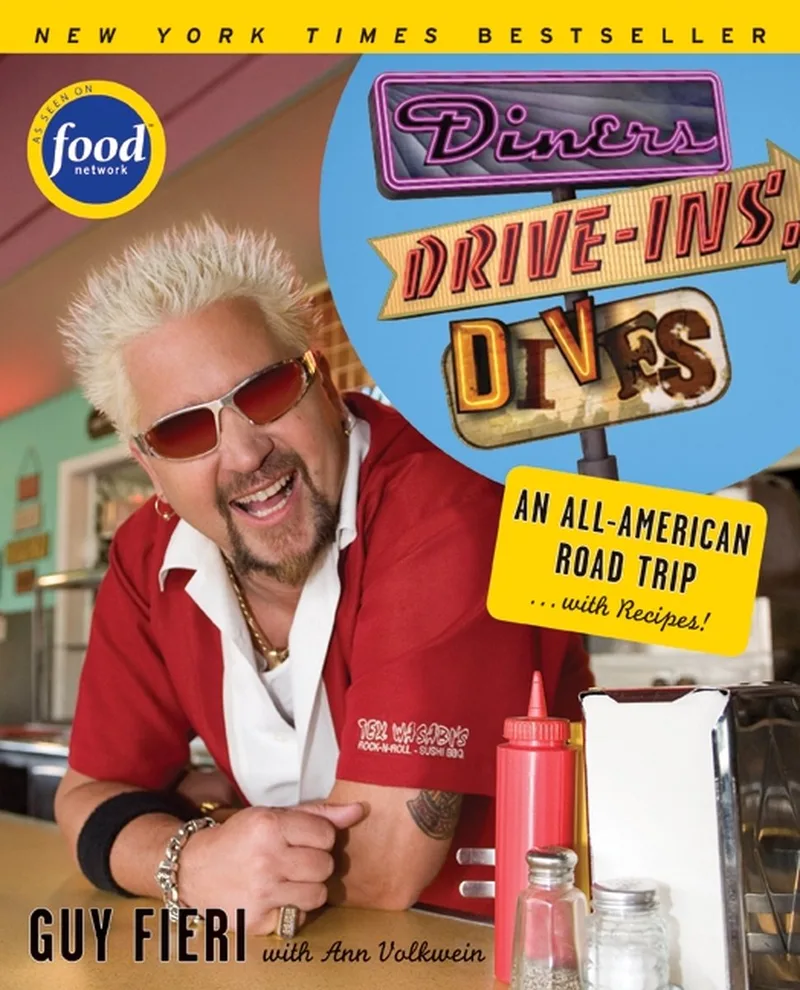 Diners Drive Ins & Dives fra William Morrow – billede af bogen
