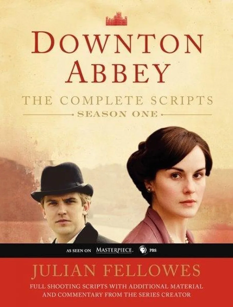 Downton Abbey Script Book fra William Morrow – billede af bogen