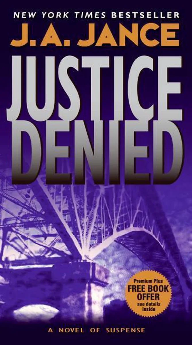 Justice Denied von William Morrow – Buchfoto
