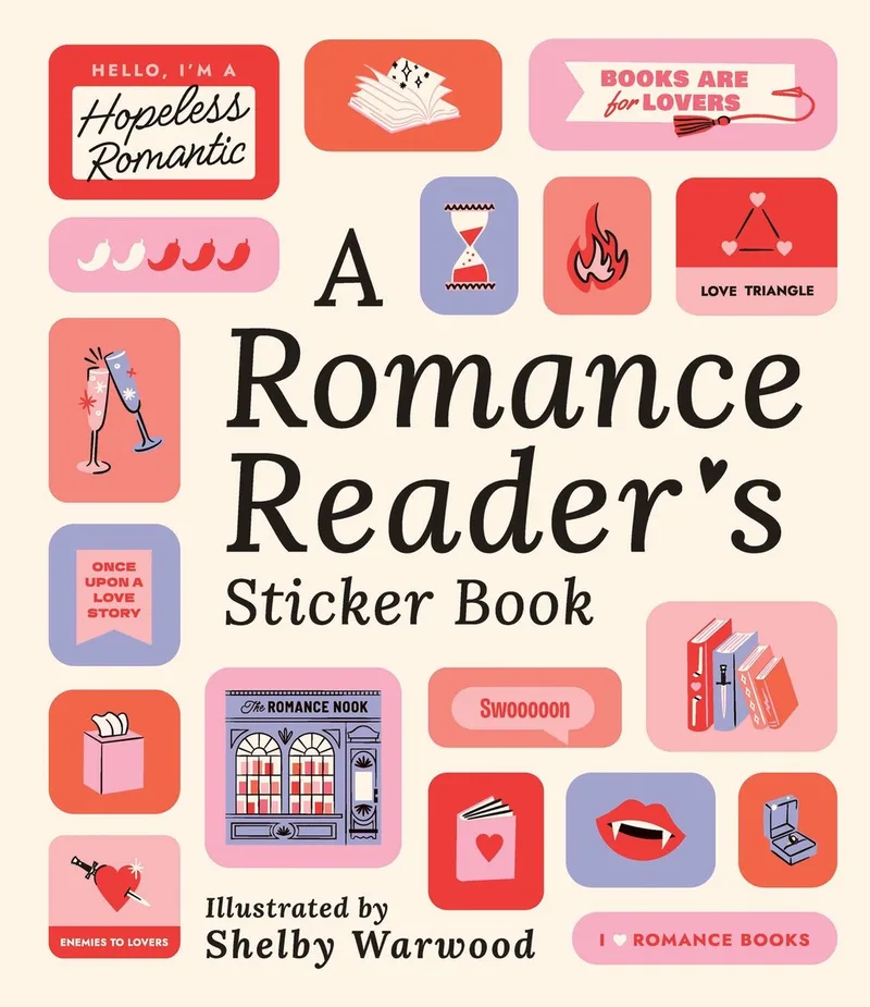 A Romance Reader's Sticker Book van Workman Publishing – boekfoto