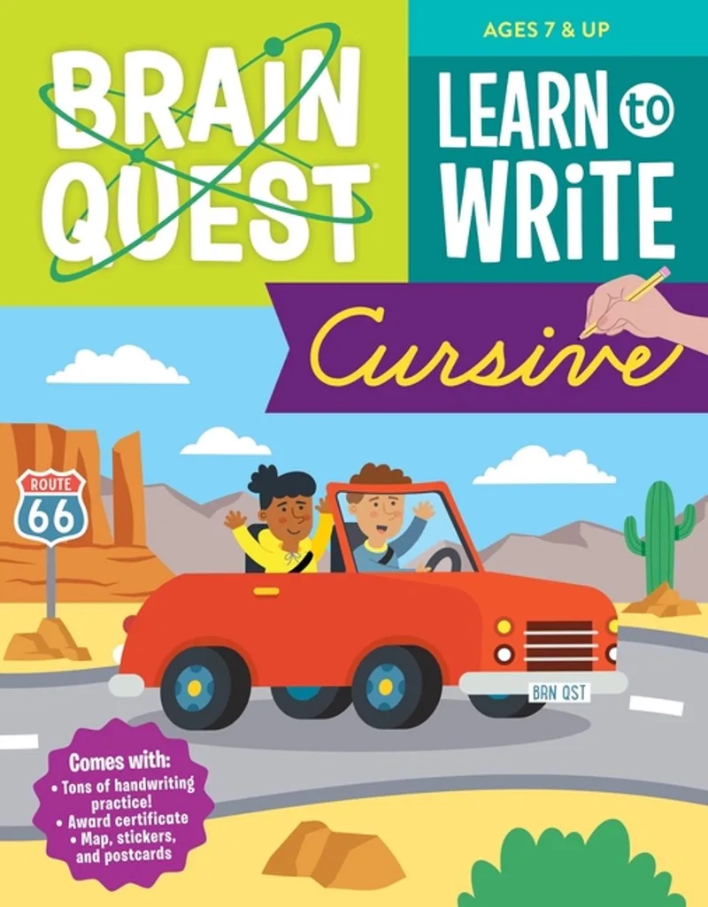 Brain Quest Learn To Write Cursive by Workman Publishing – book photo