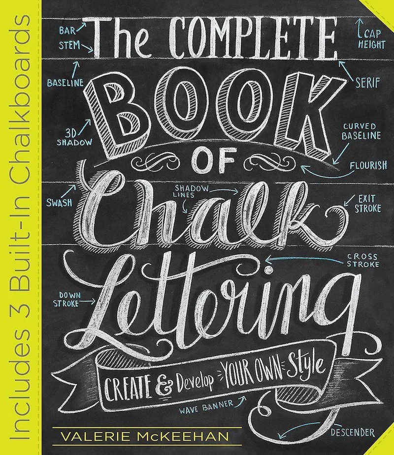 Complete Chalk Lettering Handbook de Workman Publishing – photo du livre
