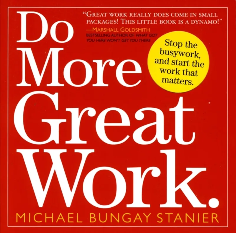 Do More Great Work fra Workman Publishing – billede af bogen