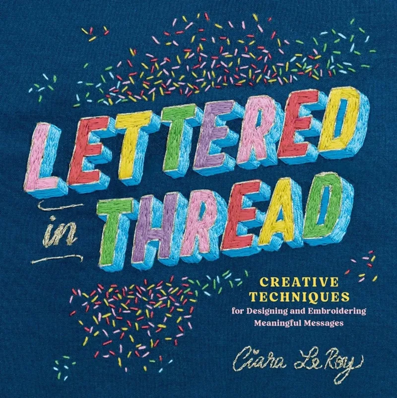 Lettered In Thread von Workman Publishing – Buchfoto