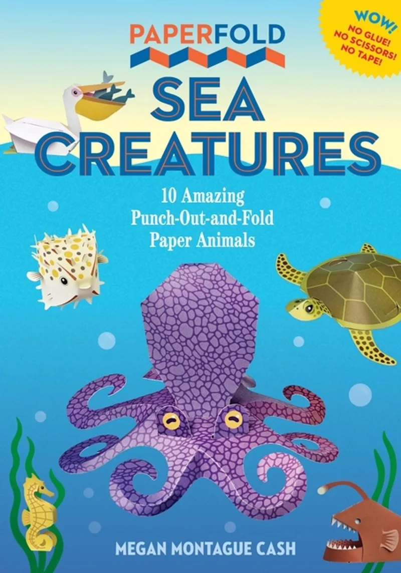 Paperfold Sea Creatures von Workman Publishing – Buchfoto