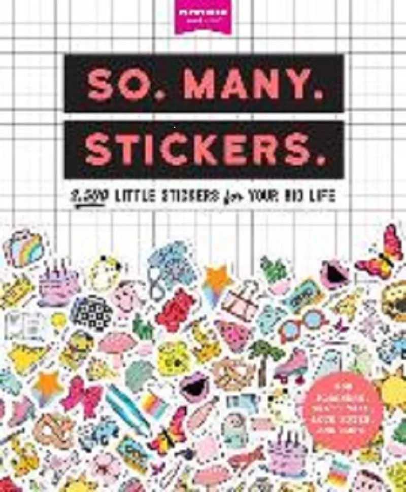So. Many. Stickers. von Workman Publishing – Buchfoto