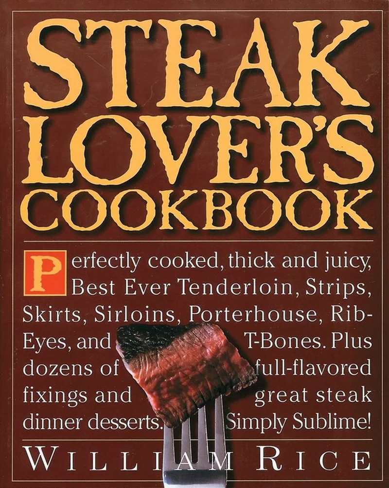 Steak Lover's Cookbook von Workman Publishing – Buchfoto
