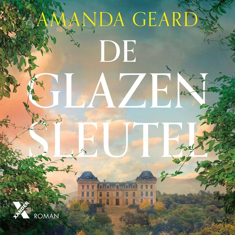 De glazen sleutel van Xander – boekfoto