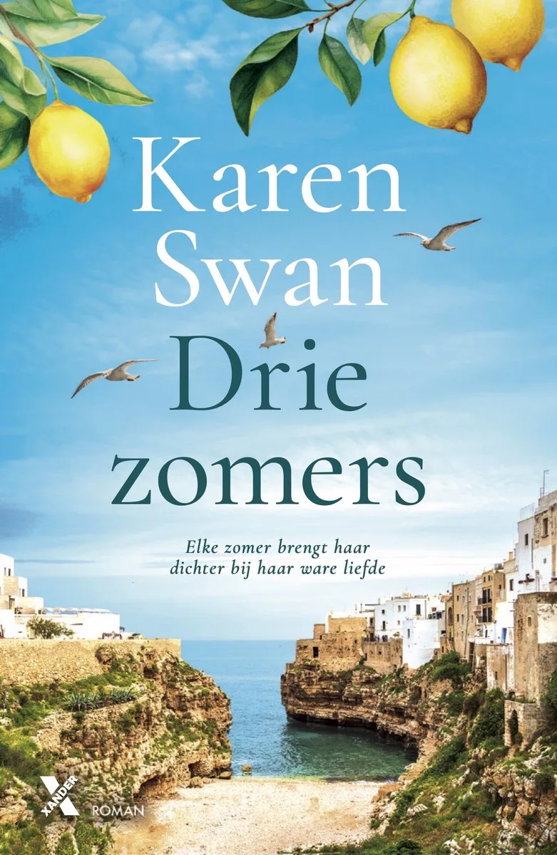 Drie zomers de Xander – photo du livre