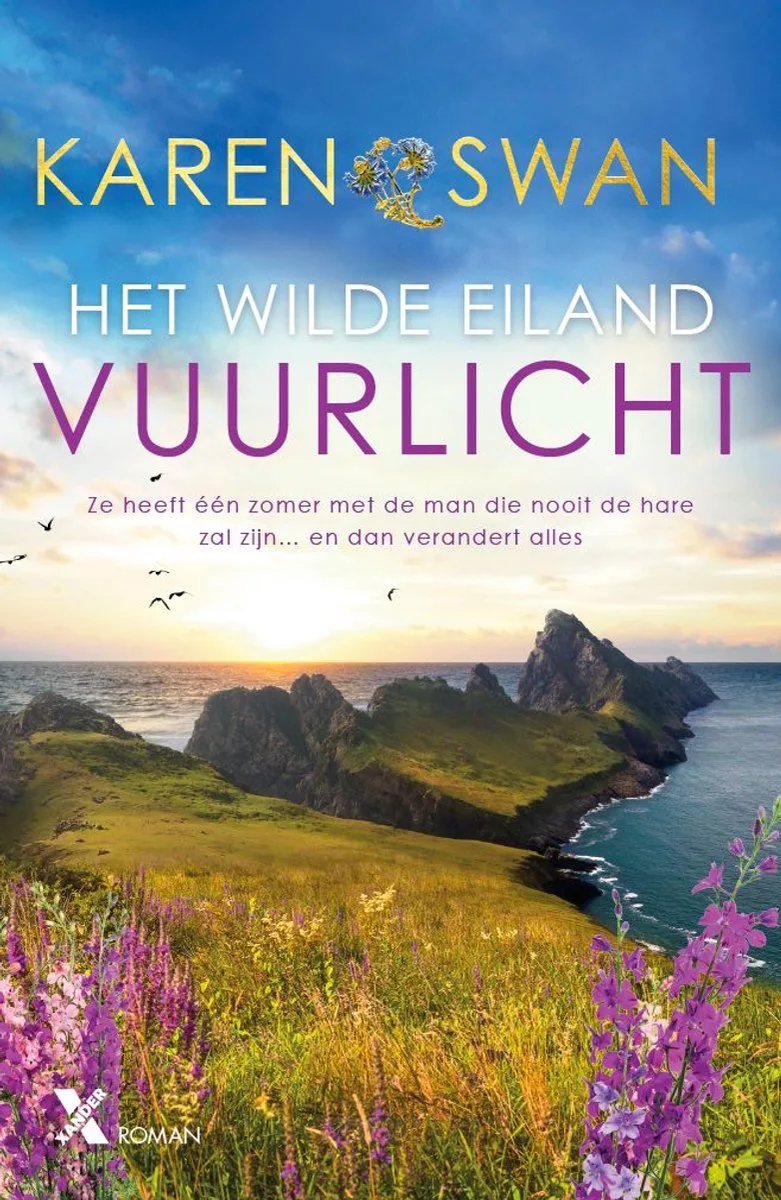 Het wilde eiland 2 - Vuurlicht van Xander – boekfoto