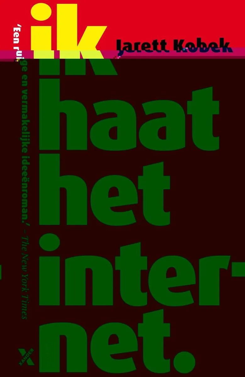 Ik haat het internet van Xander – boekfoto