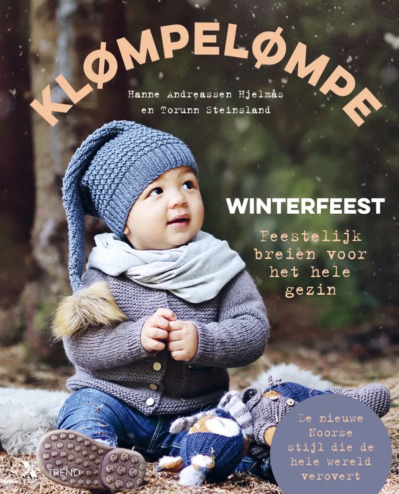 Klømpelømpe Winterfeest van Xander – boekfoto