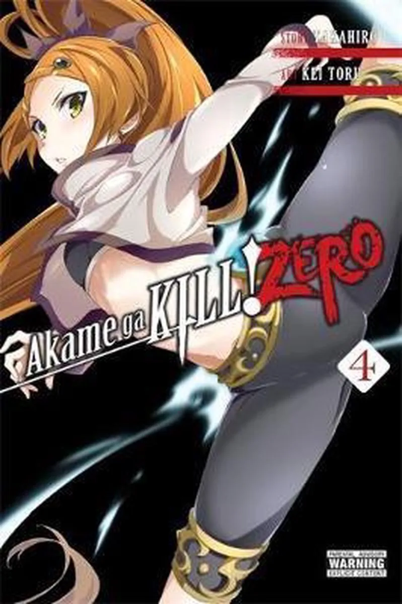 Akame Ga Kill! Zero 4 fra Yen Press – billede af bogen